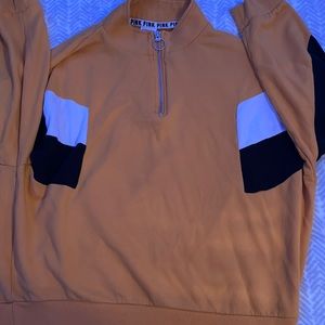 Yellow PINK branded longsleeve shirt